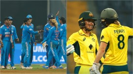 India women's team vs Australia women's team
