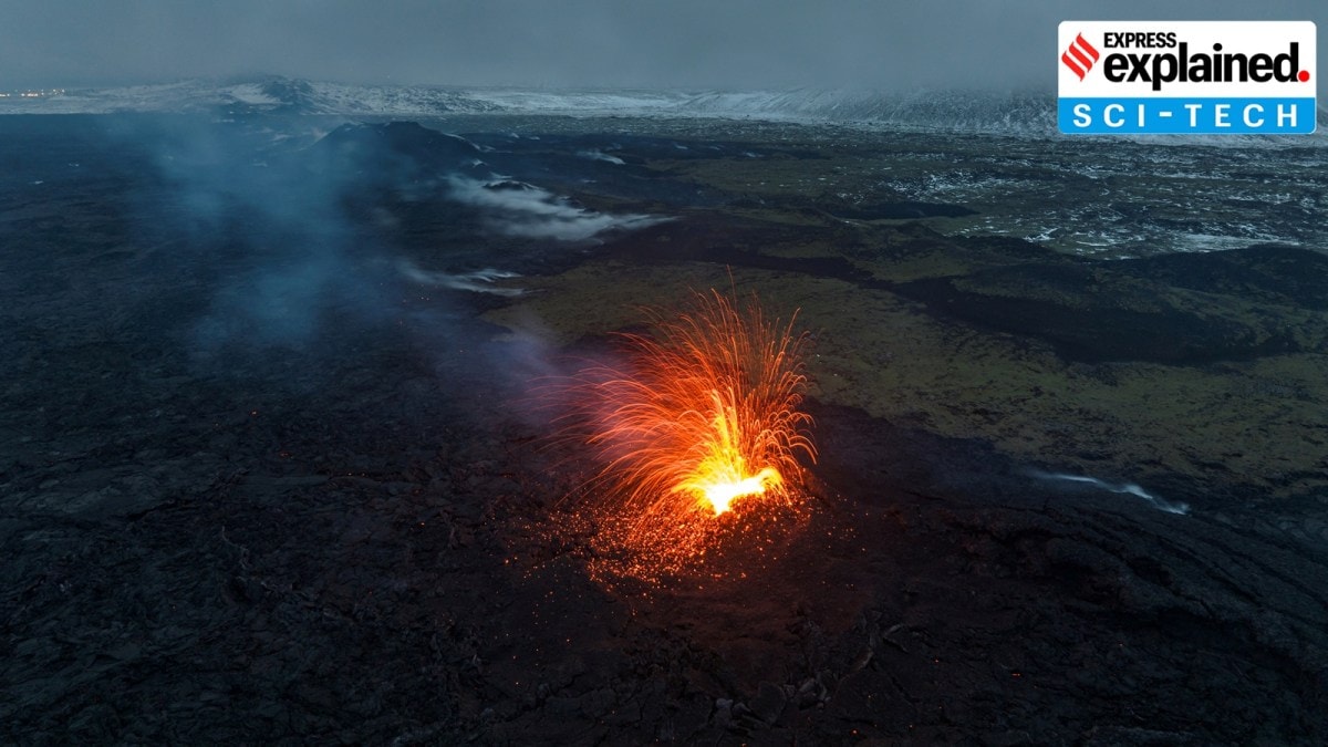 Iceland volcano