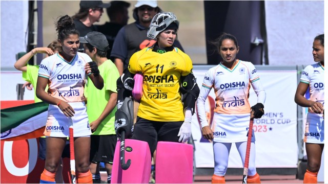 After leading 2-0 in the first quarter, India ended up losing 3-4 to Germany in the Hockey Women's Junior World Cup. (PHOTO: Hockey India)