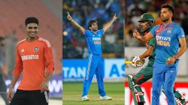 India vs South Africa predicted XI: Shubman Gill (left), Ravi Bishnoi and Deepak Chahar is set to start in the second match. (Express File)