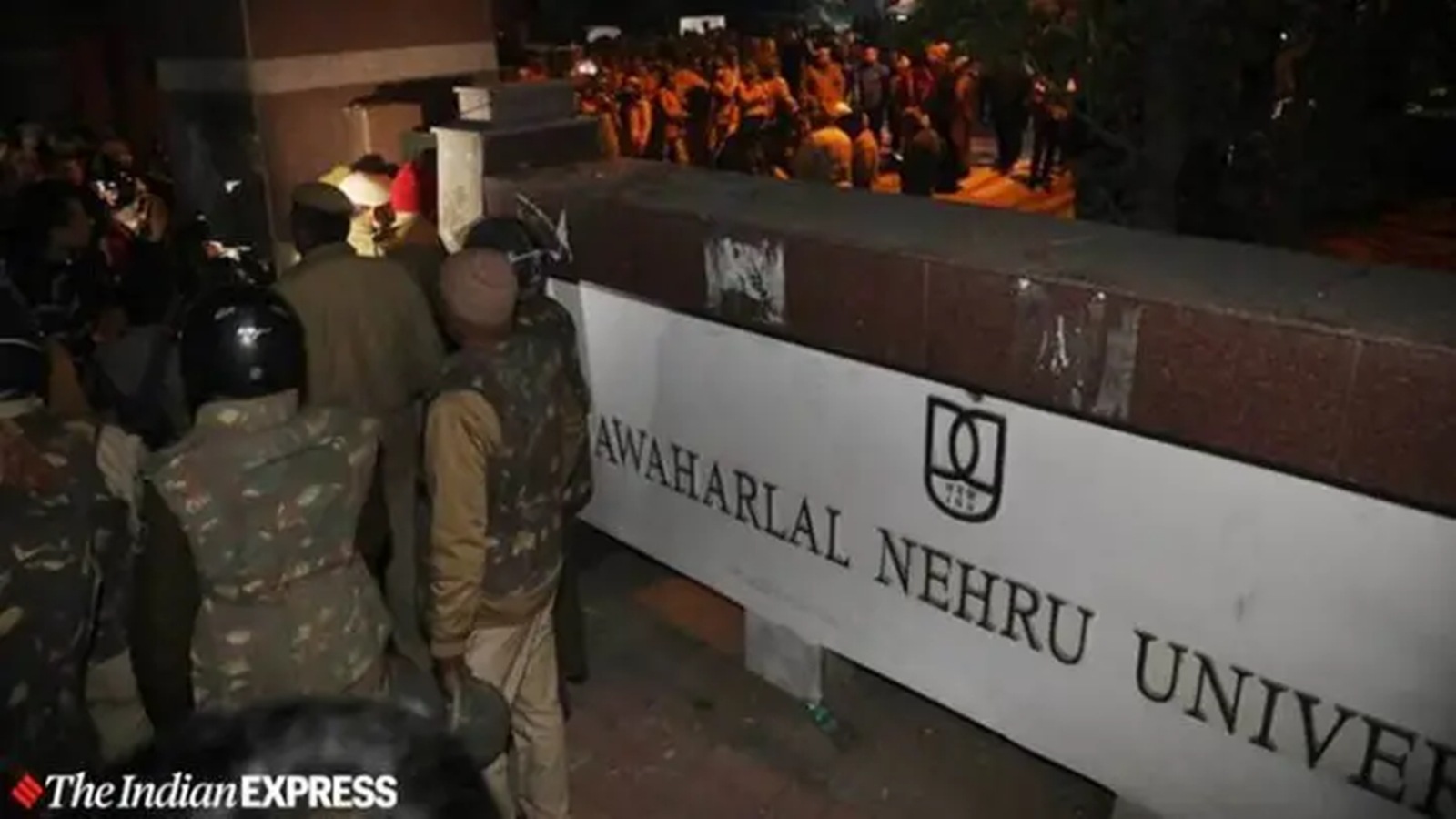 JNU manual on protest curbs: Students write to V-C, ABVP burns effigy