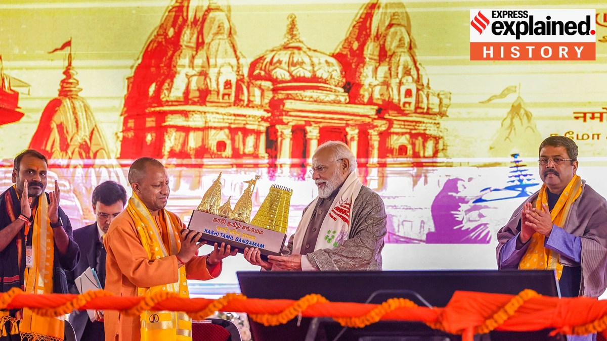 PM Modi inaugurates Kashi Tamil Sangamam: What is the ancient connect  between Kashi and the Tamil land | Explained News - The Indian Express