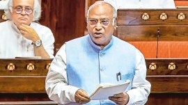 Kharge responds to Dhankhar, Jagdeep Dhankhar, Mallikarjun Kharge, Rajya Sabha, Indian express news, current affairs