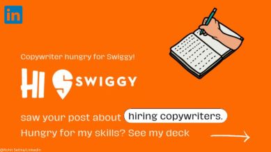 Kolkata man applies for copywriting job with creative 11-page deck pitch