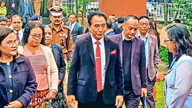 Lalduhoma New Mizoram Cm 11 Other Ministers Sworn In India News The Indian Express 4061