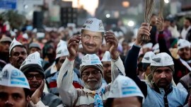 Mai bhi Kejriwal campaign, delhi AAP, support for CM, Arvind Kejriwal, AAP Lok Sabha campaign, Aam Aadmi Party, arrests in excise policy case, delhi excise policy, delhi liquor scam, indian express news