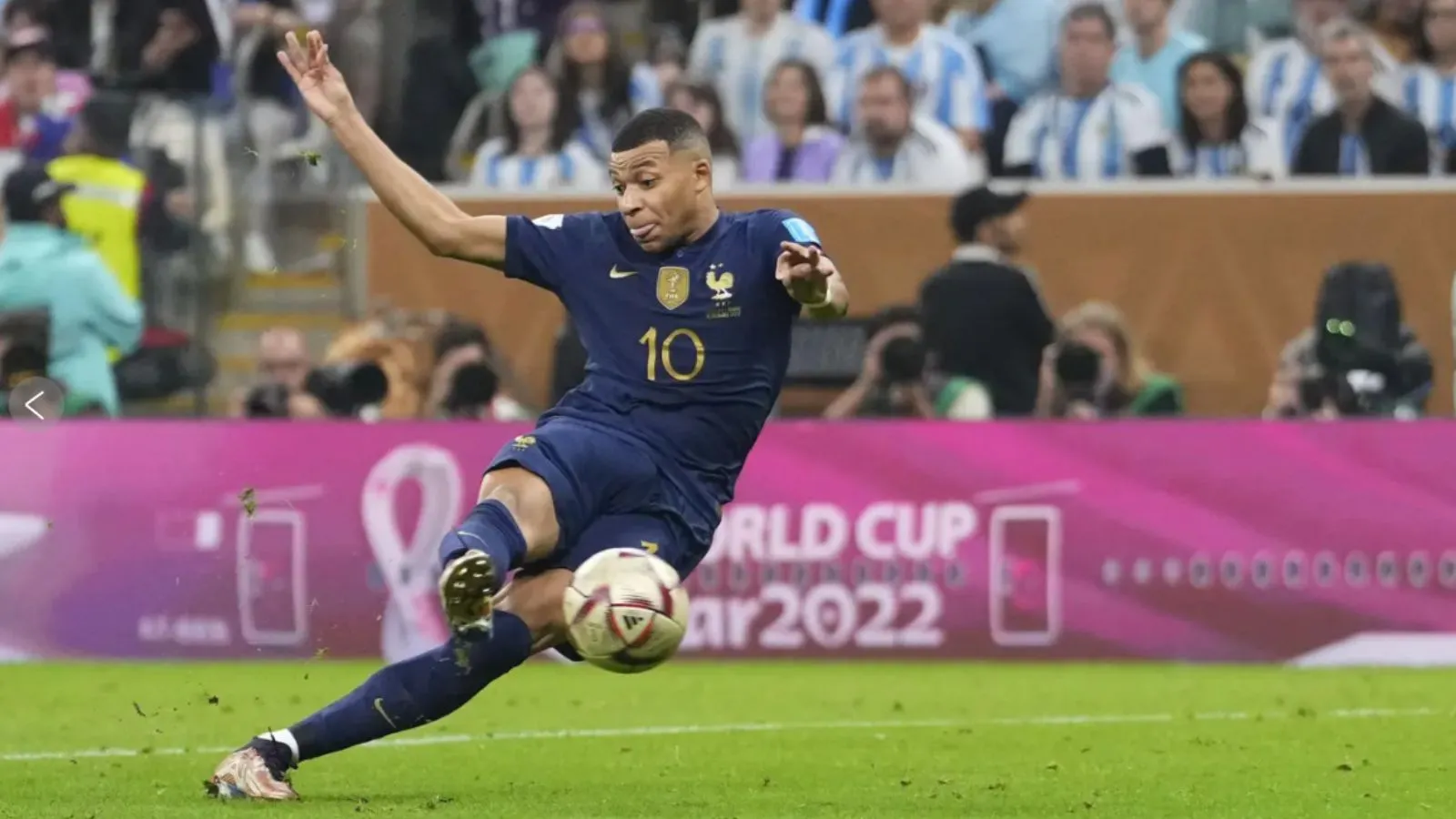 2022 FIFA WC final rewind: Meant for greatness, Mbappe touches it in front  of Messi on a frenzied night in Doha