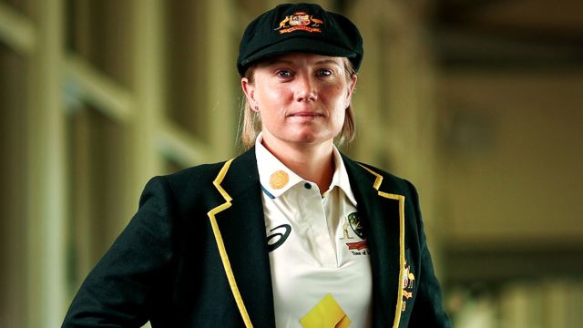 Alyssa Healy has been appointed as captain of the Australian women's cricket team. (Cricket Australia)