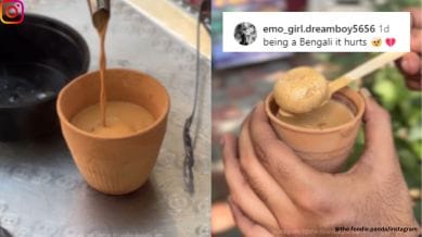 Moye moye rasgulla chai.