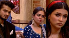 Munawar Faruqui, Ayesha Khan, Mannara Chopra, Bigg Boss 17