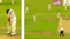 Mushfiqur Rahim obstructing the field
