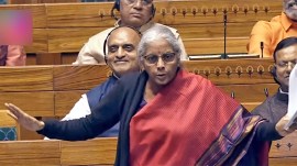 Goods and Services Tax, Pending GST dues, Finance Minister on GST dues, Nirmala Sitharaman, Indian Express news