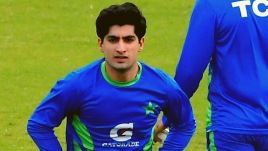 Pakistan cricketer Naseem Shah