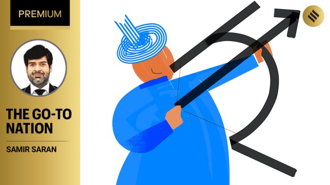 This finance needs to be undergirded by India’s unique proposition, its own roadmap, and its own offering to the world. It urgently needs an outward-focused development finance corporation that can catalyse projects globally. (Illustration: C R Sasikumar)