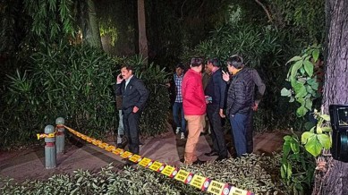 Police: Low-intensity blast near Israel embassy, threat letter found at site