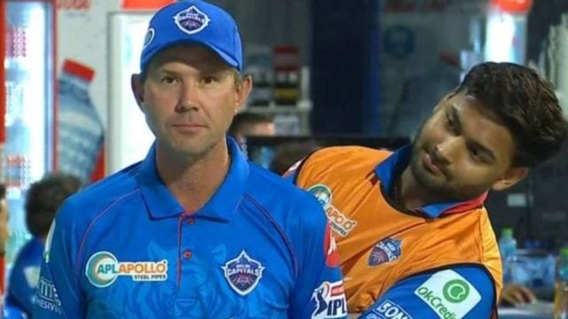 Ricky Ponting and Rishabh Pant