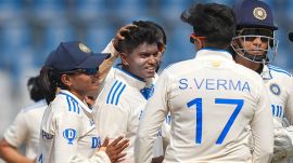 IND vs AUS one off Test: Pooja Vastrakar cleans up Ellyse Perry