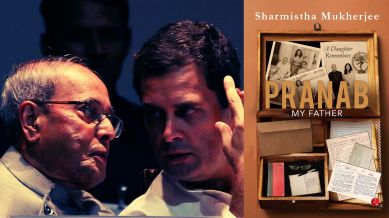 pranab mukherjee, rahul gandhi book sharmistha mukherjee