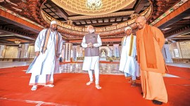 Even after Independence, reconstruction of Somnath temple was opposed: Modi