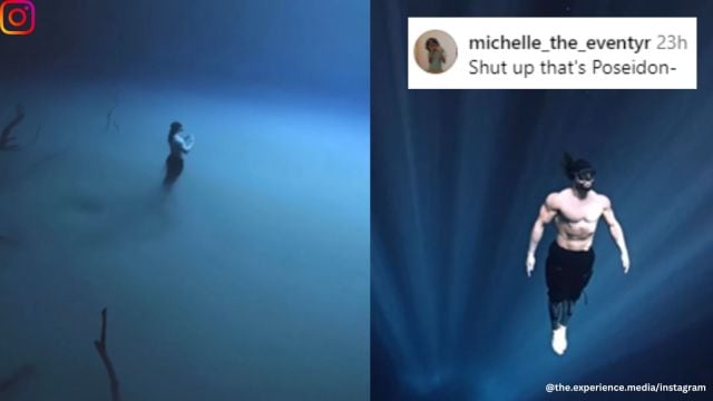 Professional freediver.