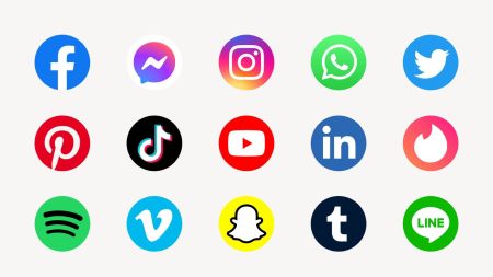 Social media app logos