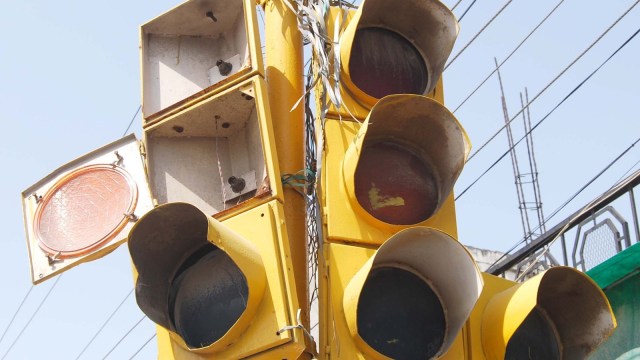 Central Railway traffic signal