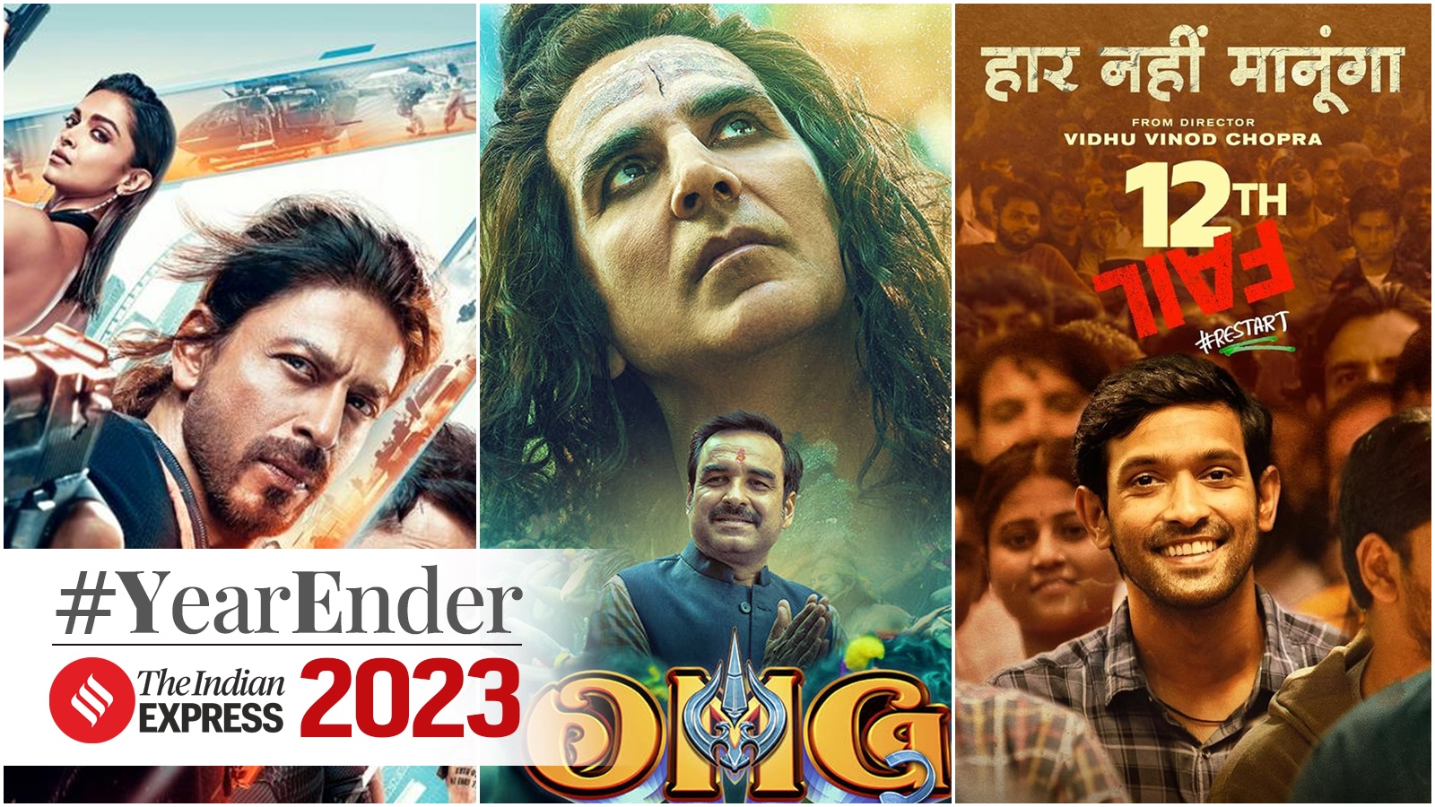 The Best Films of 2023: Shah Rukh's Jawan and Pathaan, OMG 2 and 12th Fail  feature in Shubhra Gupta's list | Bollywood News - The Indian Express