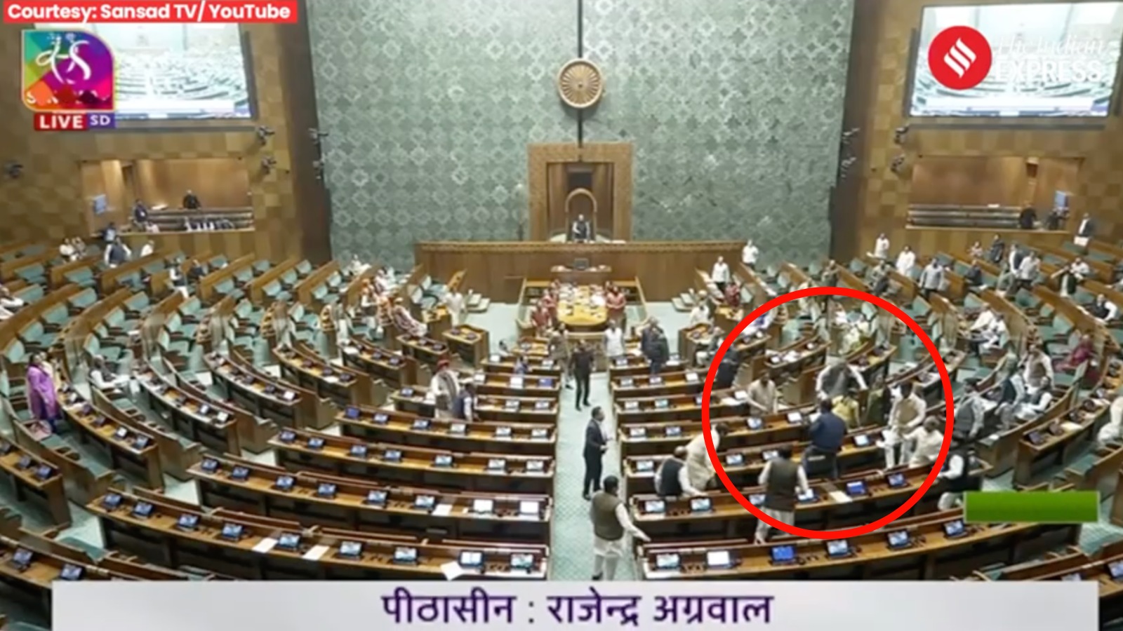 Watch: 2 Intruders Jump From Lok Sabha Gallery, Open Smoke Canisters ...