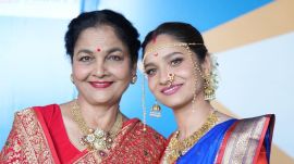 Ankita Lokhande with mother Vandana
