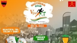 Vijay Diwas commemoration, 1971 Bangladesh war, 53rd Vijay Diwas, Southern Star Vijay Run 2023, Pune Race Course, run for soldiers, pay homage, 1971 war, Indian express news