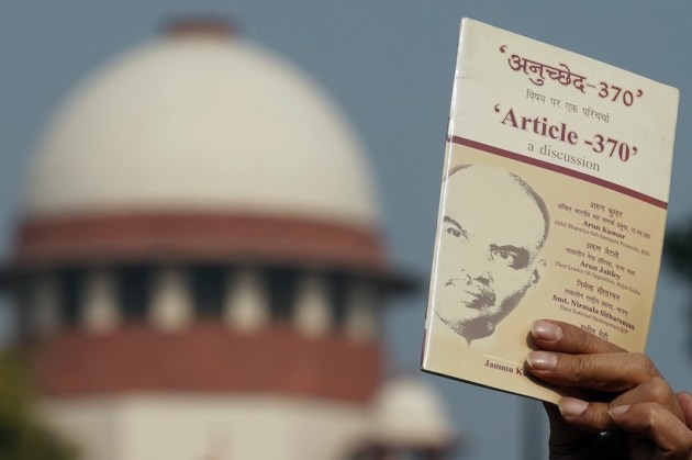 supreme court on abrogation of article 370