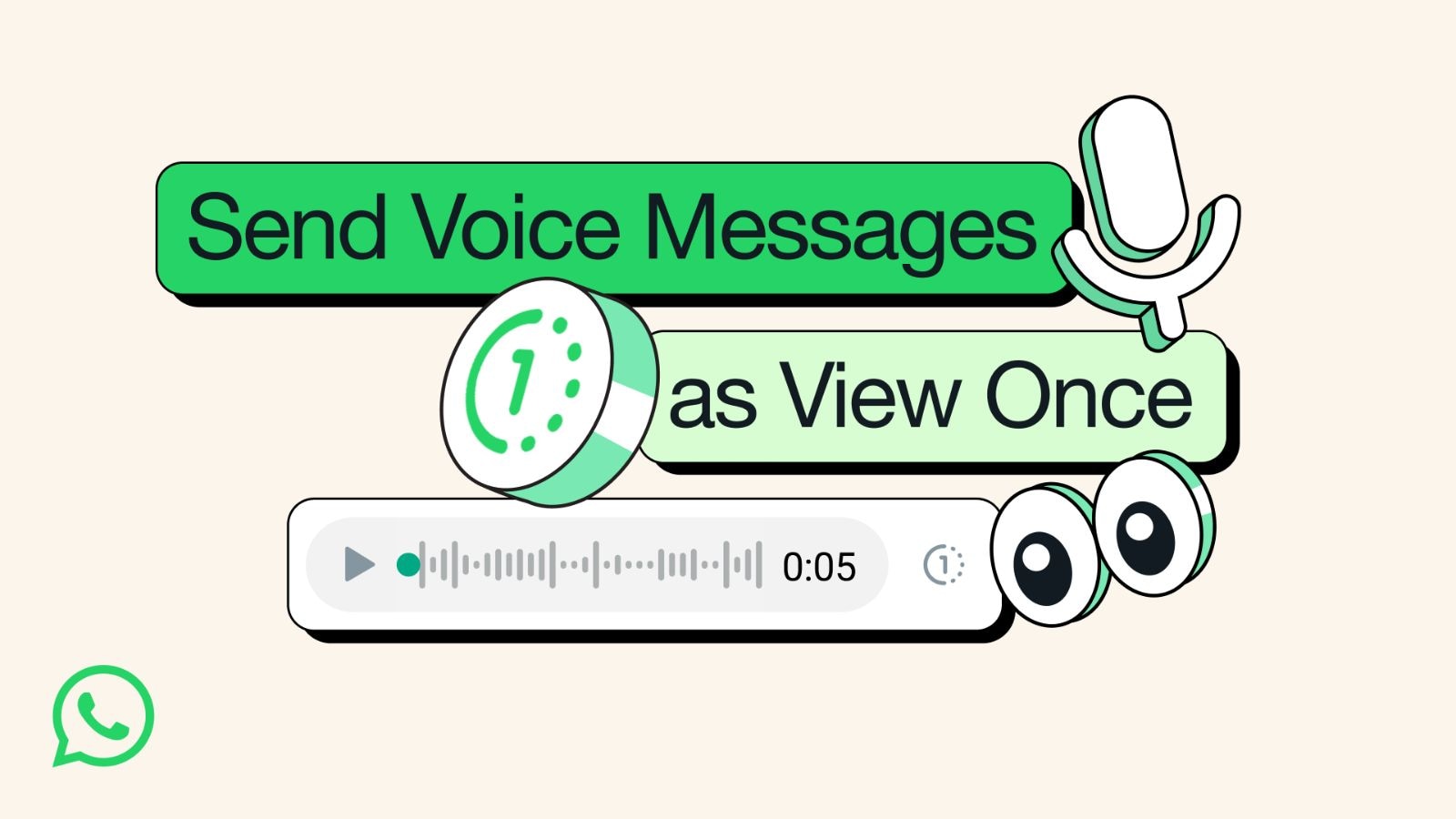 whatsapp-now-lets-users-send-voice-messages-as-view-once-technology