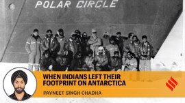 antarctica operation gangotri