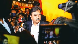 Justice Abhijit Gangopadhyay, Justice Abhijit Ganguly, Calcutta High Court, Abhishek Banerjee, Trinamool Congress, Indian express news, current affairs