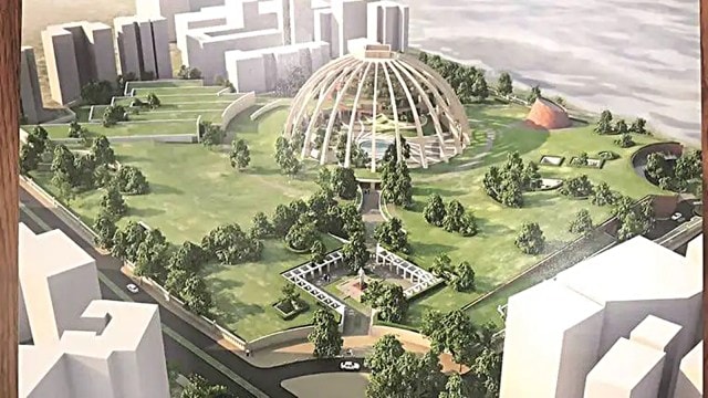 ambedkar memorial project mumbai