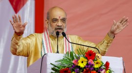 amit shah, chandigarh, indian express