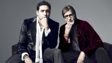 abhishek bachchan amitabh bachchan