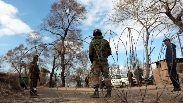 Rajouri army search militant attack