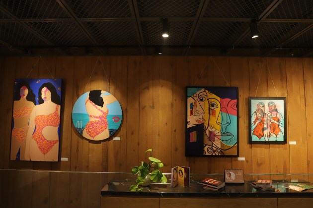 Rang Mirage Art Gallery, SHE/HER event, Pavani Nagpal art exhibition, women's empowerment through art, Delhi-based artist, Pavani Nagpal paintings, celebration of womanhood