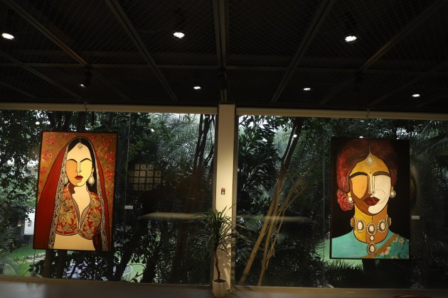 Rang Mirage Art Gallery, SHE/HER event, Pavani Nagpal art exhibition, women's empowerment through art, Delhi-based artist, Pavani Nagpal paintings, celebration of womanhood