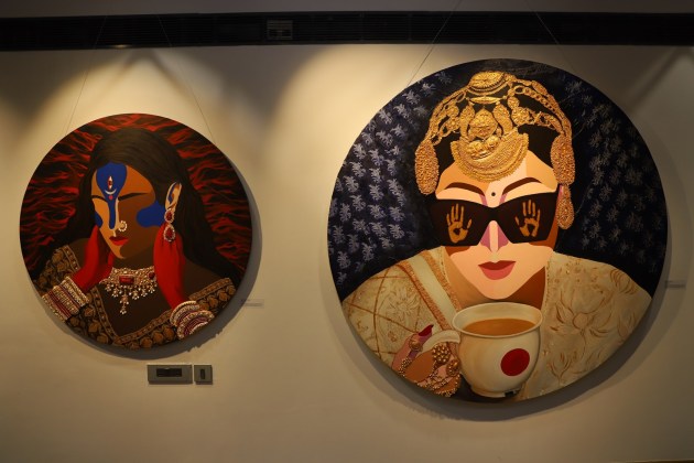 Rang Mirage Art Gallery, SHE/HER event, Pavani Nagpal art exhibition, women's empowerment through art, Delhi-based artist, Pavani Nagpal paintings, celebration of womanhood