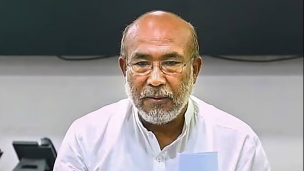Manipur CM N Biren Singh