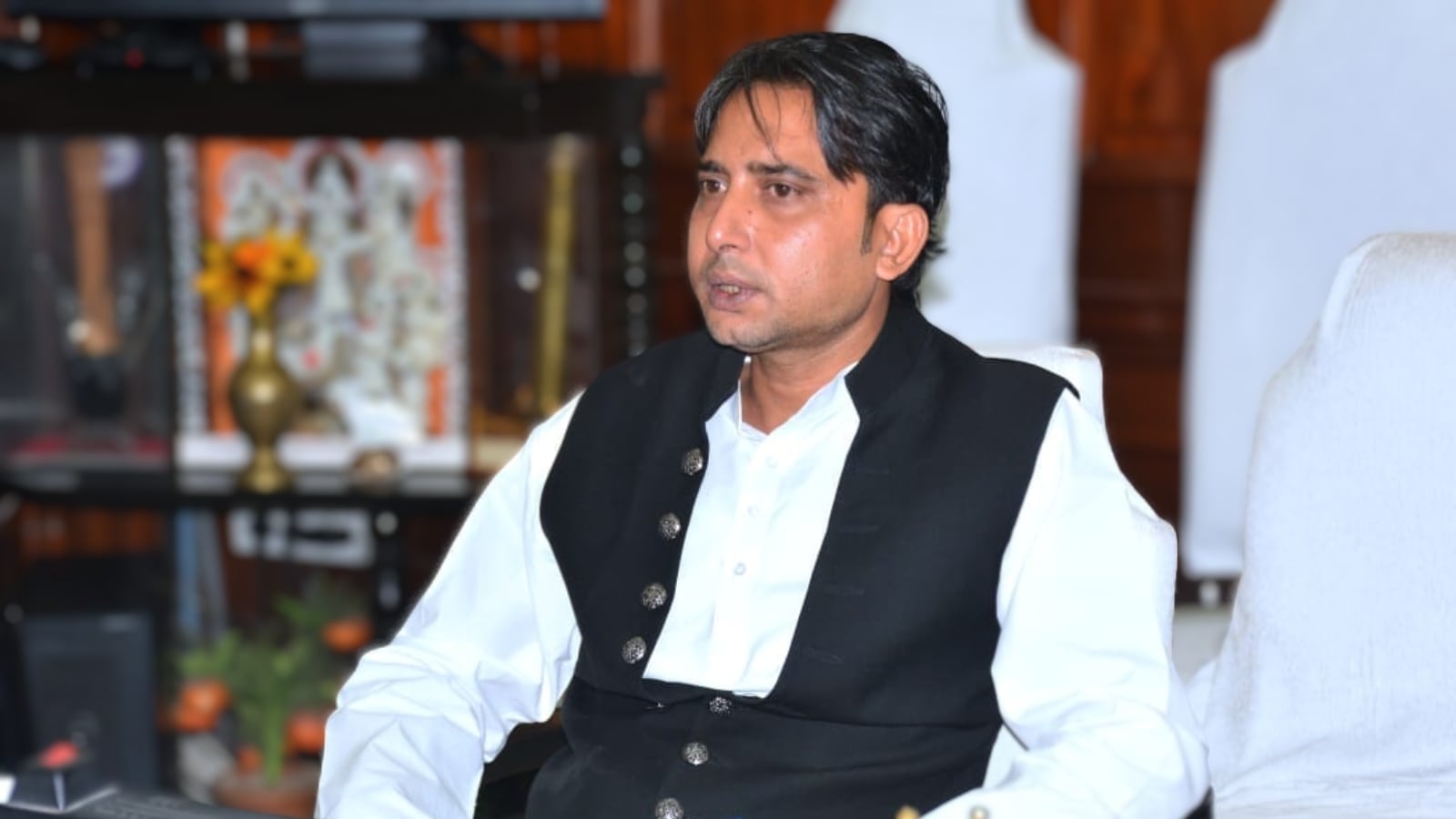 Trinamool Congress MLA Bayron Biswas. (Photo via his Facebook page)