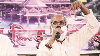 Ram Temple Pran Pratishtha ceremony, Ram Janmbhoomi Trust secy, Champat Rai on Advani, Ayodhya Ram Mandir, LK Advani, Murli Manohar Joshi, advani health conditions, indian express news