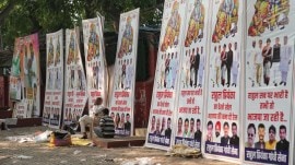 delhi congress, delhi Congress workers, All India Congress Committee, delhi congres office, assembly poll results, congress lost battle in Three states, Congress performance in 4 state, congress disappointments, indian express news