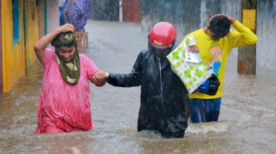 Heavy rains in Kanyakumari, indian express, tamil nadu rain