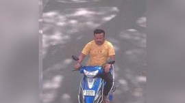 The vehicle owner is Ganganagar resident Mala Dinesh, wife of Dinesh, who works at a graveyard, according to officials.