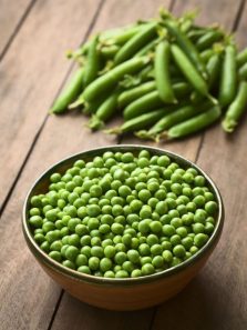 Health benefits of green peas