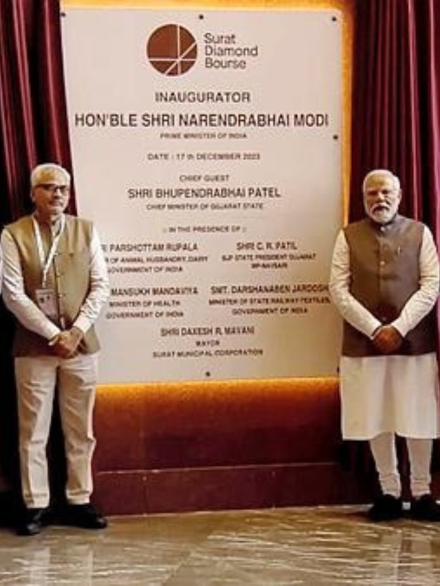 PM Modi inaugurates Surat Diamond Bourse, the 'world's largest workspace' - Vimarsana News