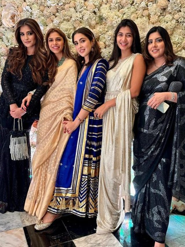 Sara Ali Khan, Ranveer Singh grace Sanjay Leela Bhansali's niece Sharmin Segal's wedding reception - Vimarsana News